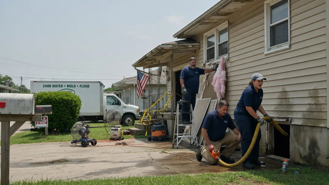 Water Damage Repair in Elkins, AR near me
